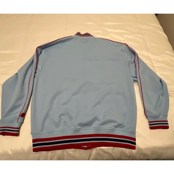 Vintage 90s Clench Track Jacket Mens XL Y2K Baggy Hip Hop B. Boy Classic Series - Picture 9 of 14